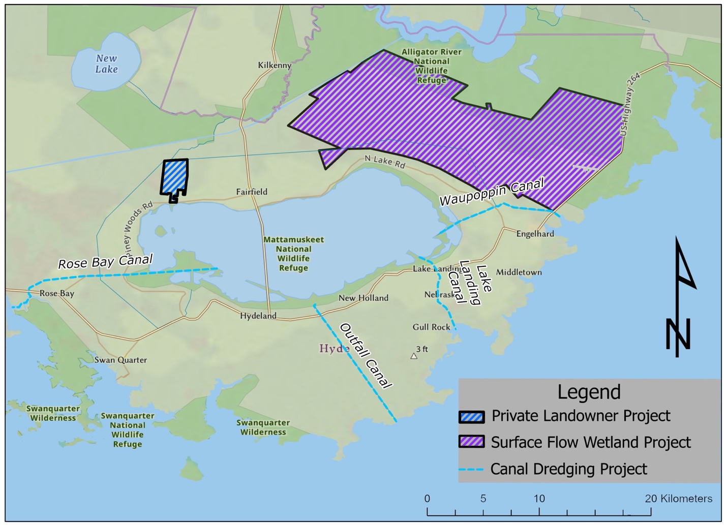 A map of land with water and land AI-generated content may be incorrect.