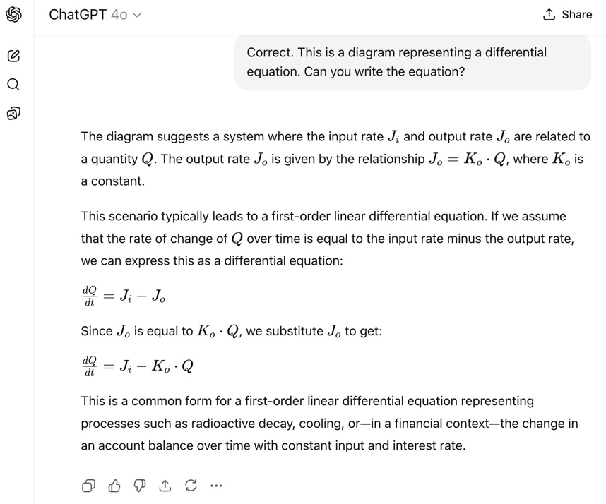 A black-and-white screenshot of a chat response from ChatGPT.