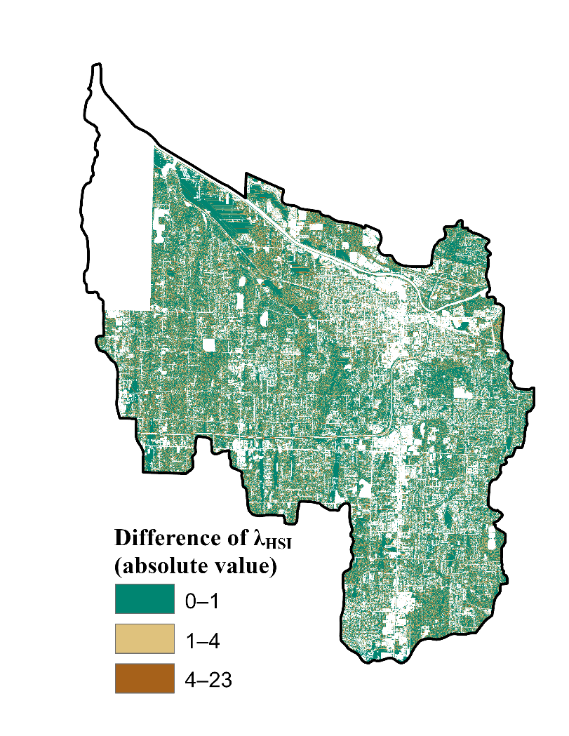 A map of the study area