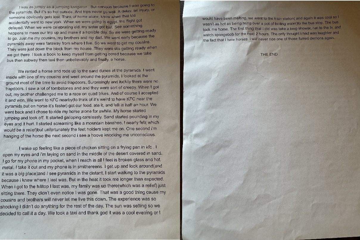 A collage of a piece of paper AI-generated content may be incorrect.